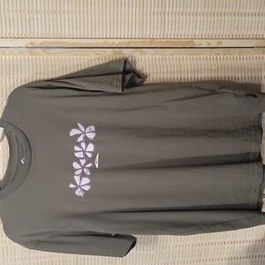 EUC Quiksilver Four Flowers Graphic Tee - Men's Large